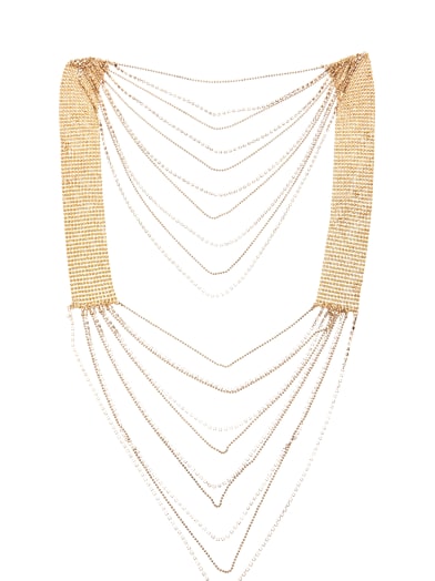 Bella Rhinestone Body Chain | GUESS.com
