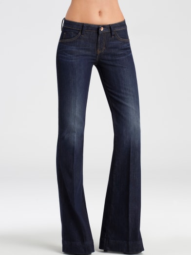 Brittney Flare Jeans - Radio Wash | GUESS.com