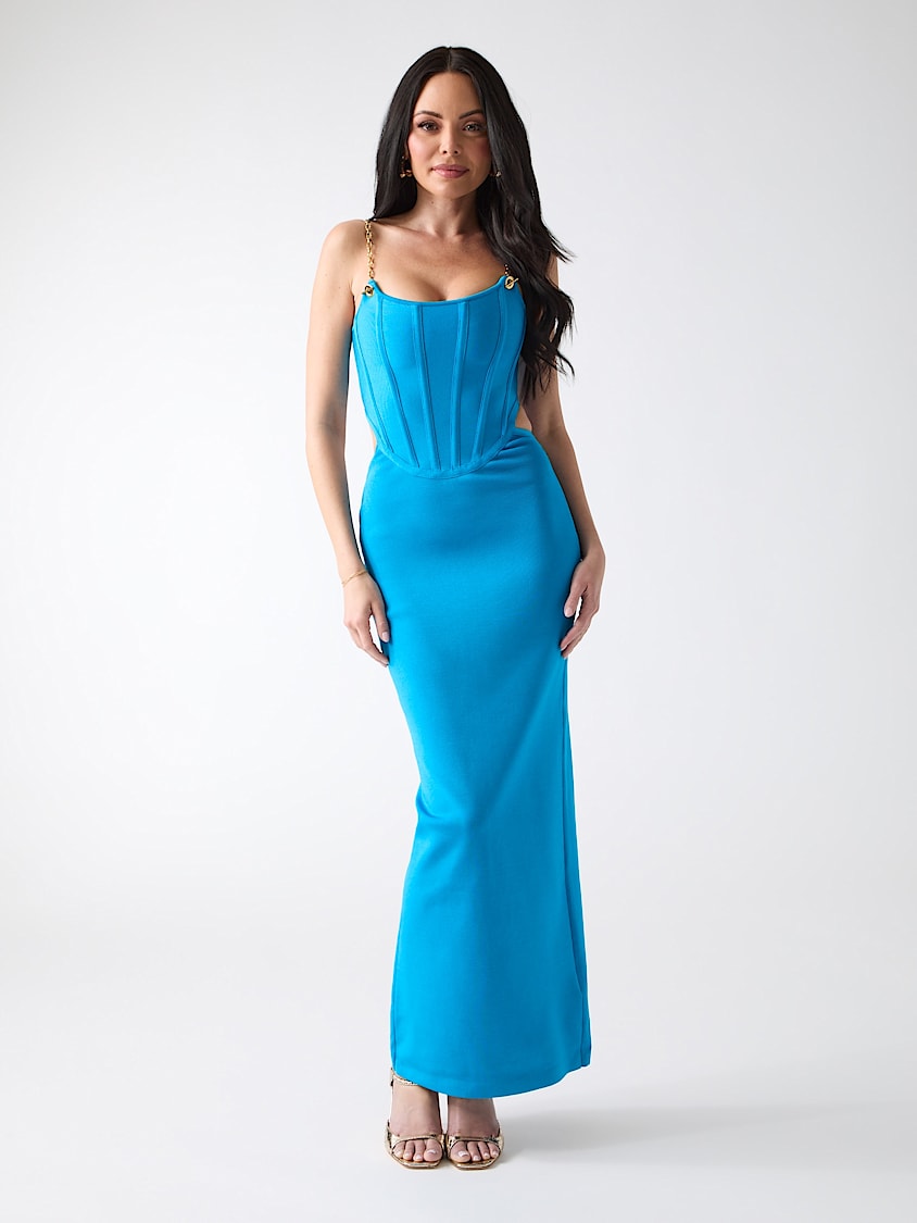 MARCIANO BY GUESS Aisha Corset Maxi Dress