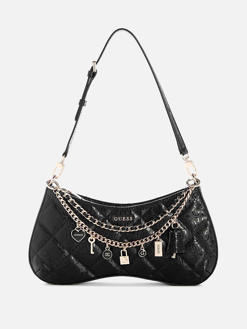 GUESS Libby Quilted Shoulder Bag