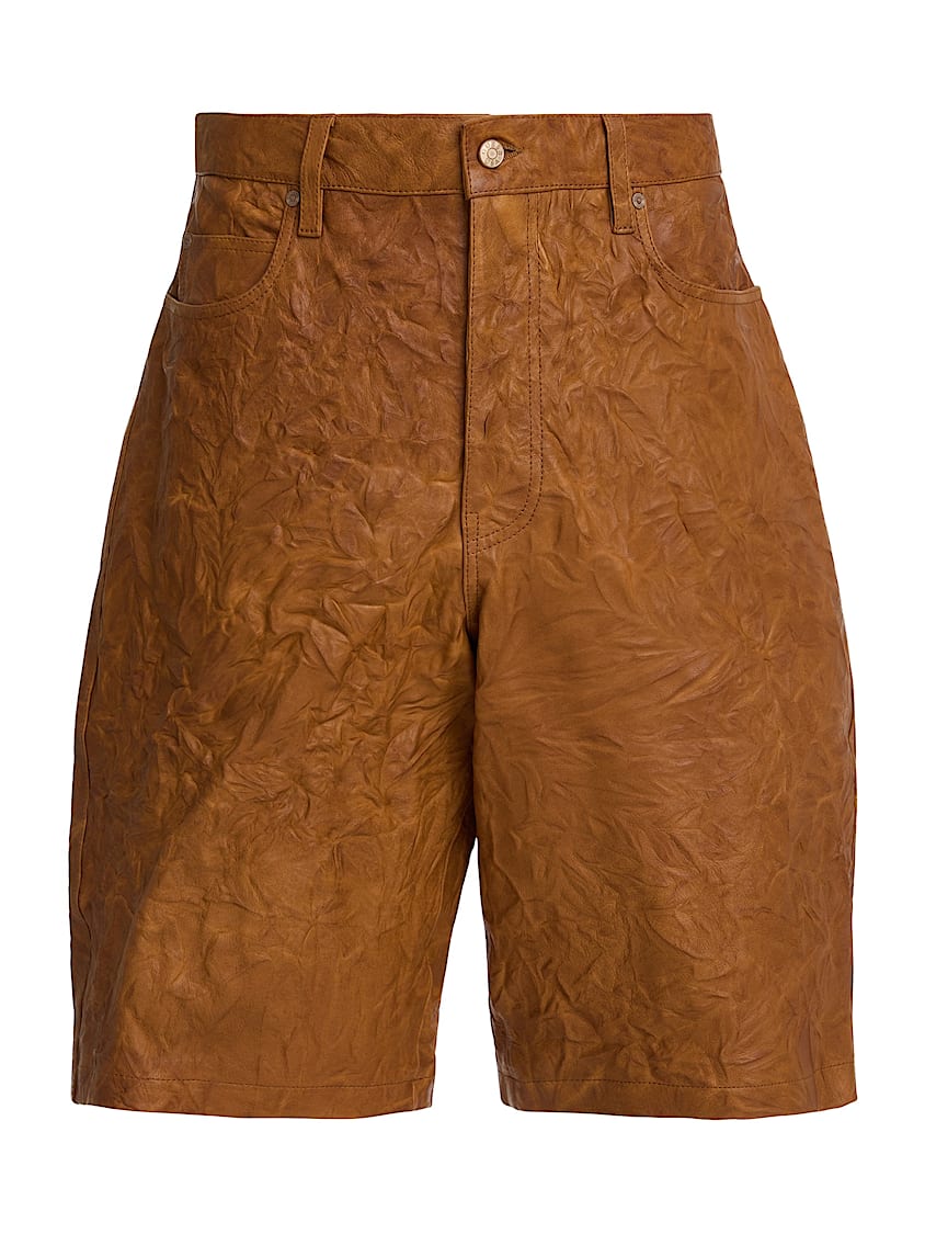 GUESS USA Crinkle Leather Short