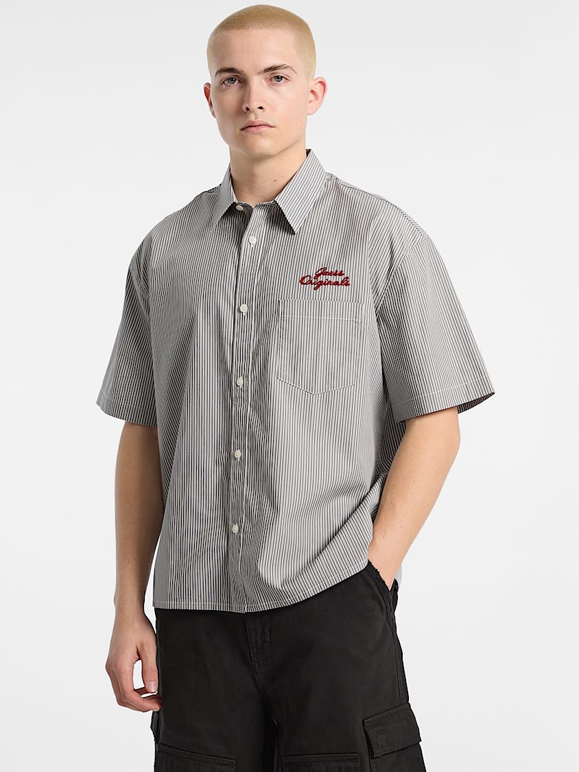 GUESS ORIGINALS Guess Originals Eco Striped Poplin Shirt