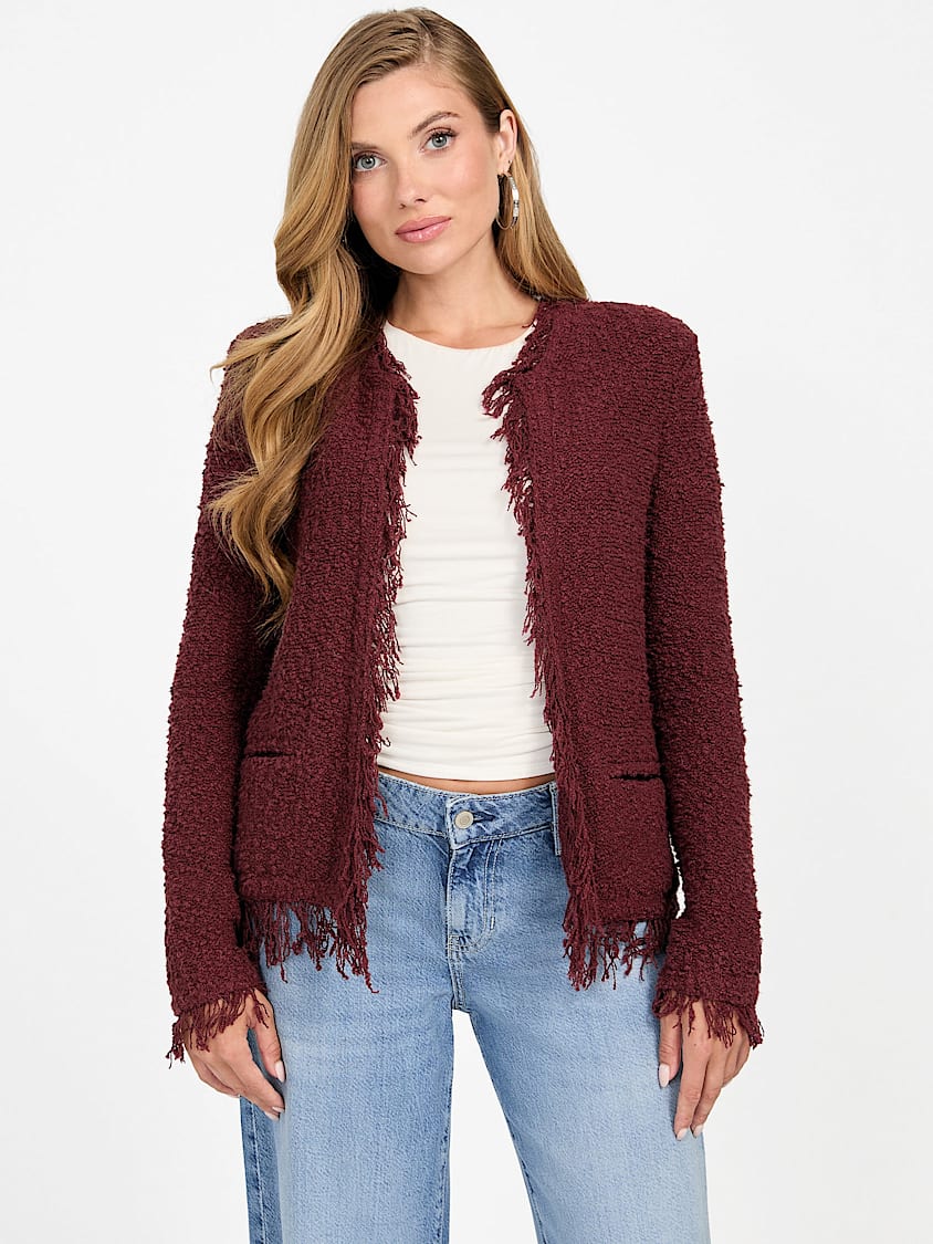 GUESS Kaesi Boucle Jacket