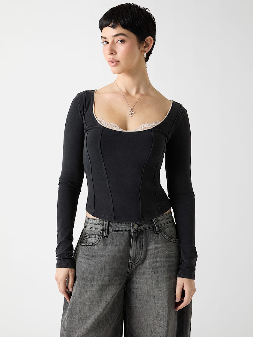 GUESS ORIGINALS Guess Originals Eco Corset Top