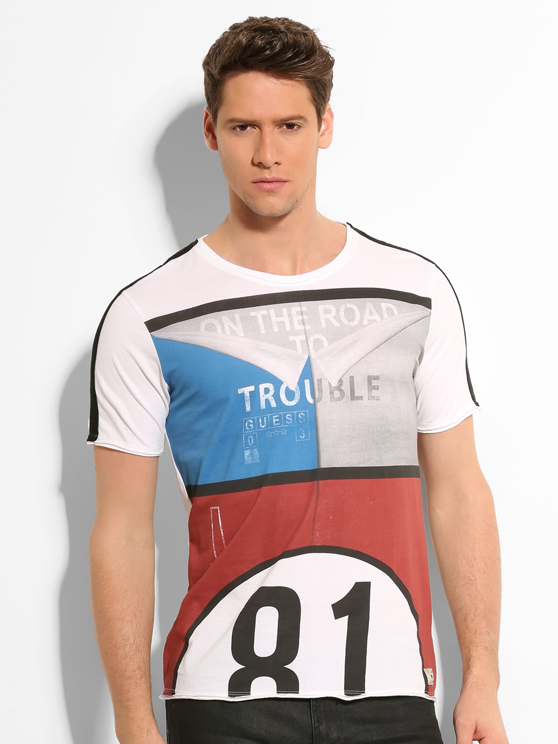 guess rod t shirt