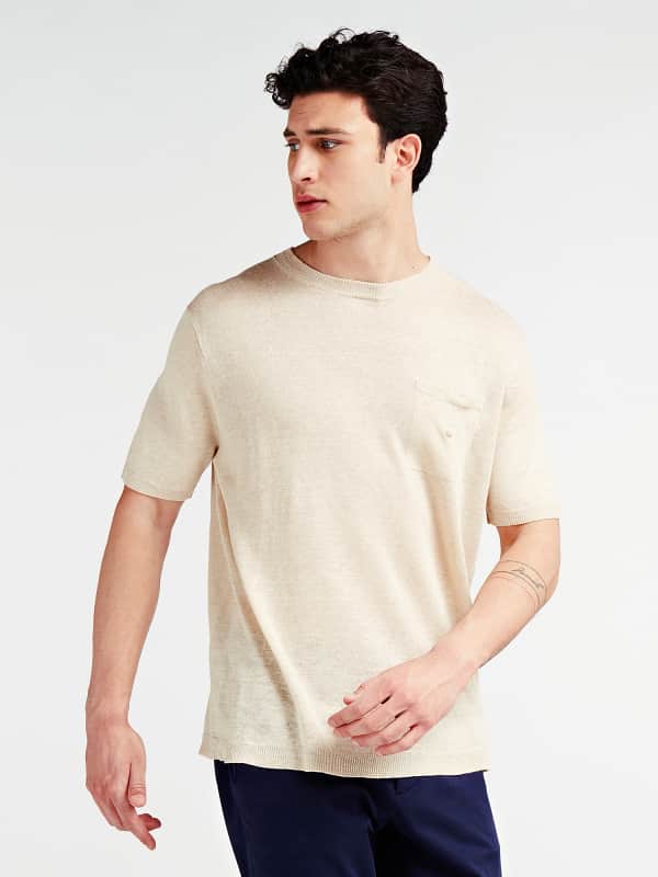 

Льняная Футболка Marciano