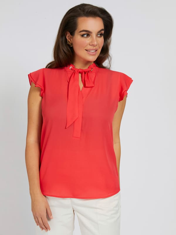 

Топ Вышивка Marciano