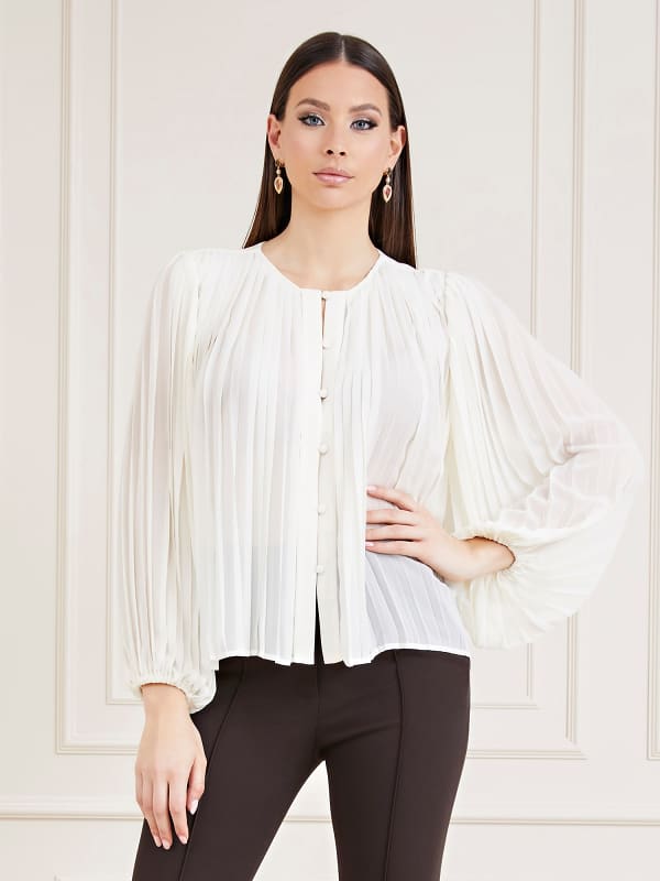 Guess Marciano Pleated Blouse