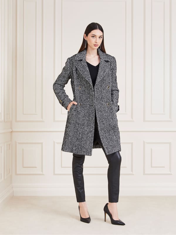 

Пальто «Marciano» Из Ткани В Елочку