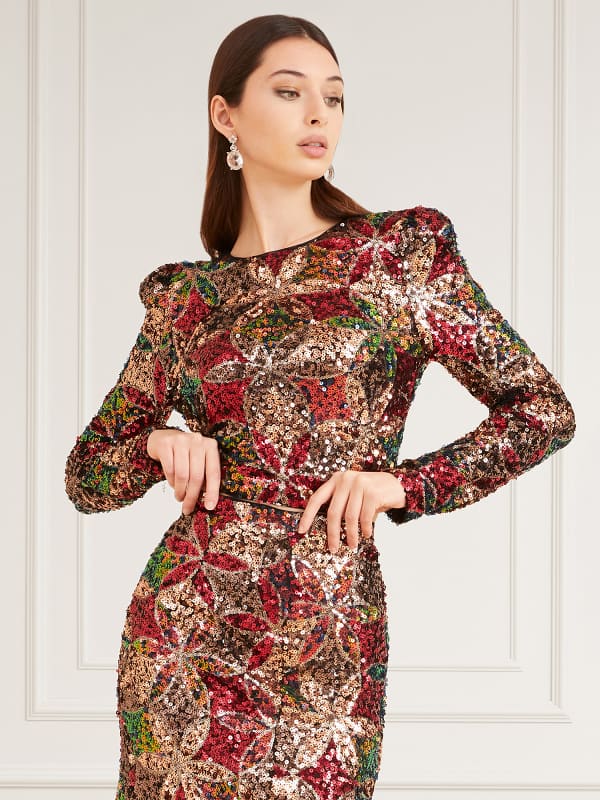 

Короткий Топ «Marciano» С Пайетками