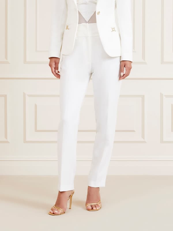 Pantalon Évasé Taille Moyenne Marciano