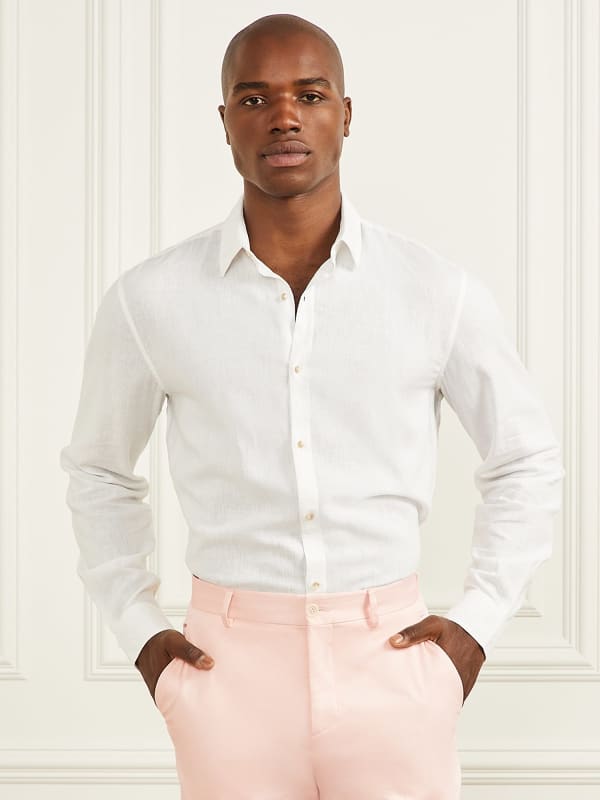 Chemise Lin Mélangé Marciano
