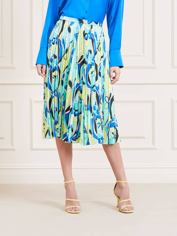 Marciano Guess Marciano All Over Print Midi Skirt