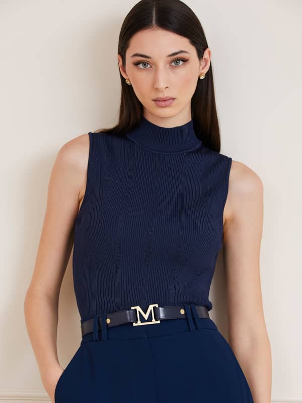 Marciano Guess Marciano Rib Knit Sweater Top