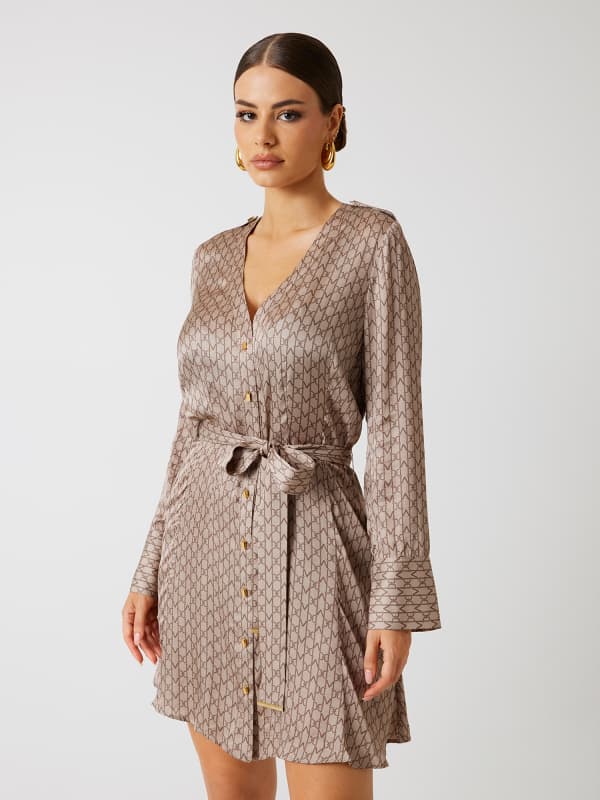 Marciano Kurzes Viskosekleid