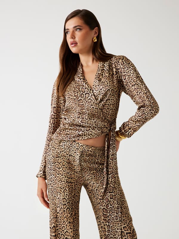 Marciano Wickelbluse Satin