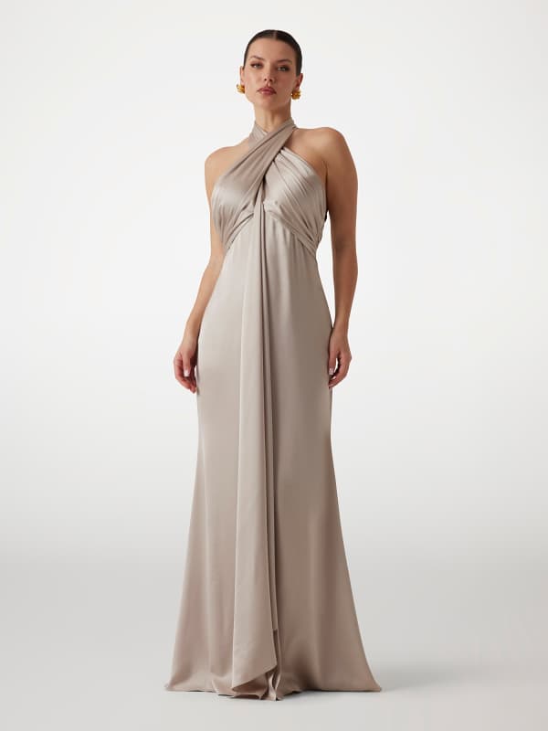 Marciano Langes Neckholder-Kleid