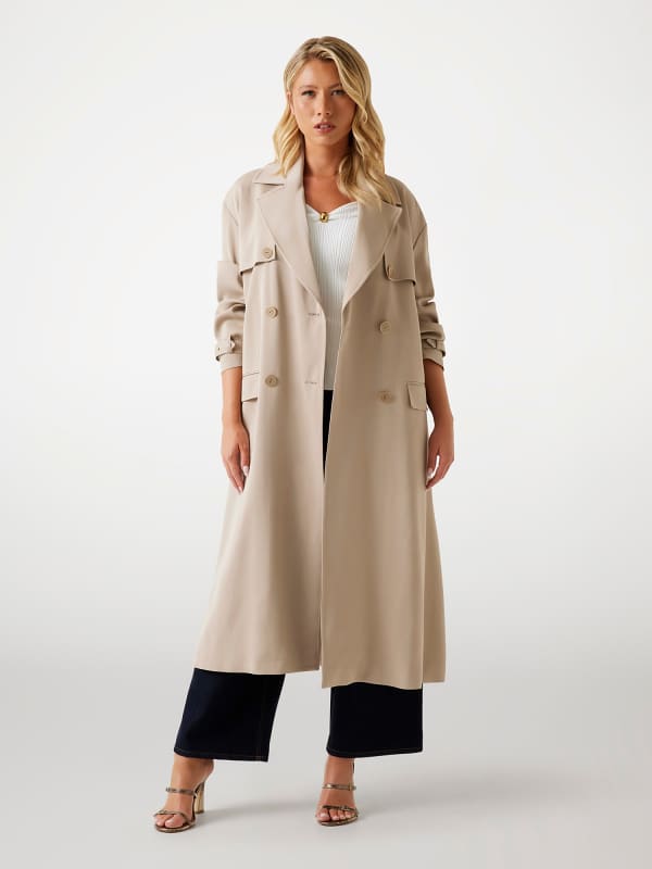 Marciano Trenchcoat Wollmischgewebe