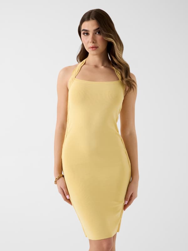 Marciano Guess Marciano Geflochten Midi Dress 