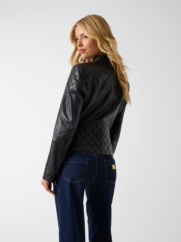  Marciano Guess Marciano Echtlederjacke 