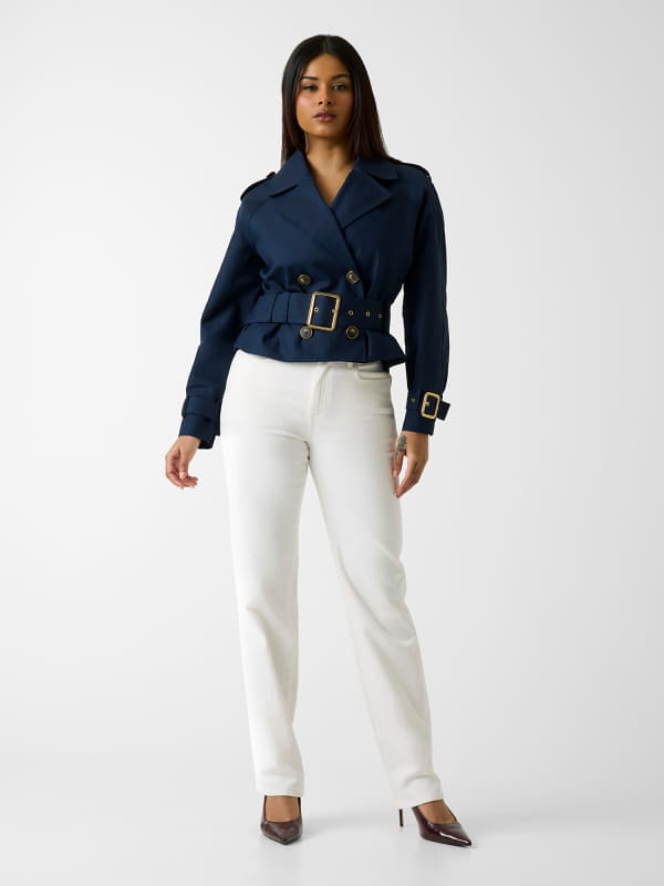  Marciano Guess Marciano Kurz-trenchcoat Mit Gürtel 