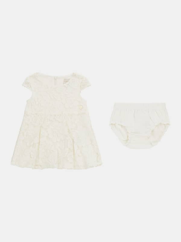 Set Mit Spitzenkleid Und Höschen