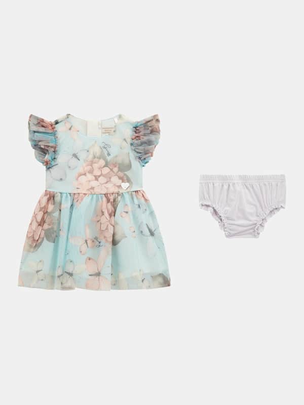 Set Blumenkleid Und Höschen