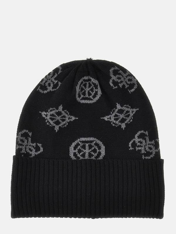 Guess 4G Peony Logo Beanie