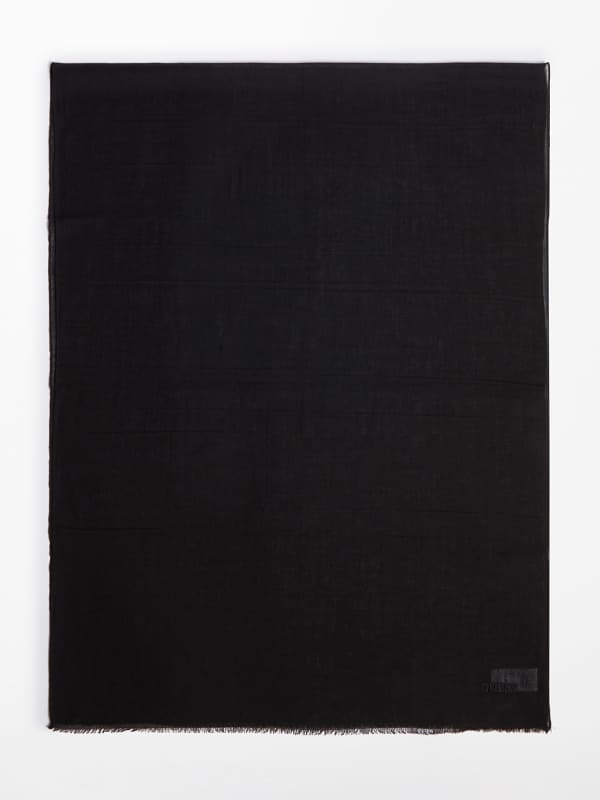 

Шарф Необработанные Края