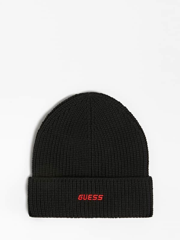 guess embroidered logo hat