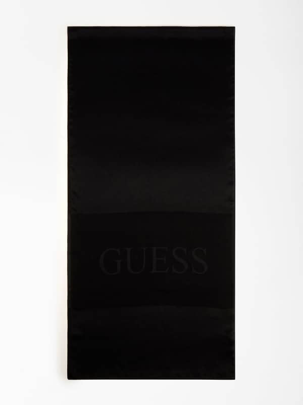 Guess Logo Script Scarf