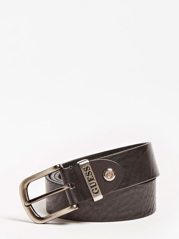 Image of Guess Real Leather Belt
