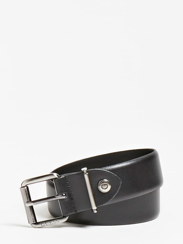 Image of Guess Luxe Real Leather Belt
