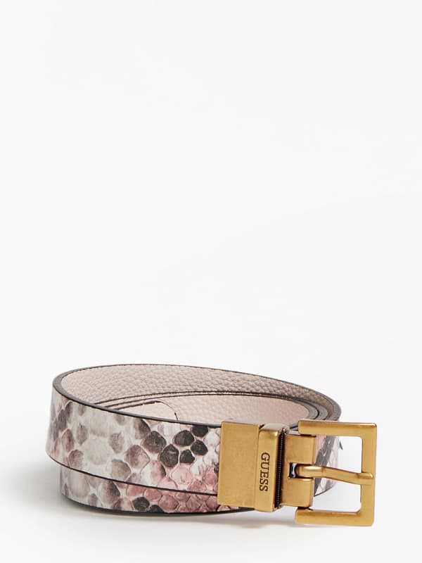 

Двухсторонний Ремень «Abey» Питоновой Расцветки