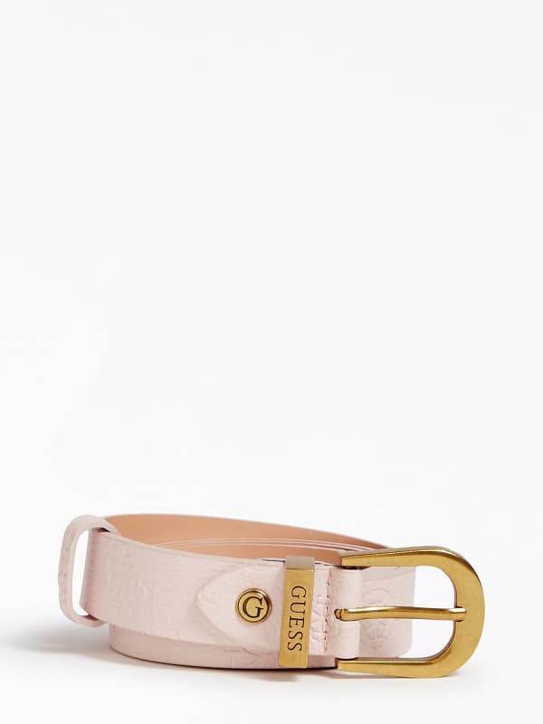 Ceinture Helaina Logo 4G Pivoine