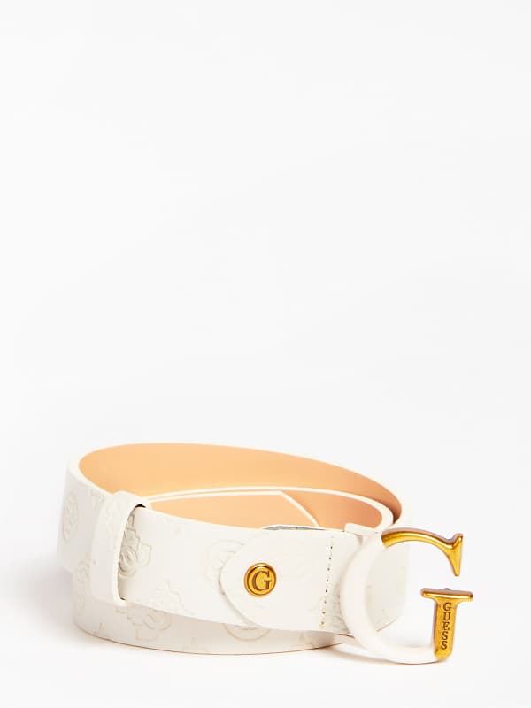 Ceinture G Vibes Logo 4G Pivoine