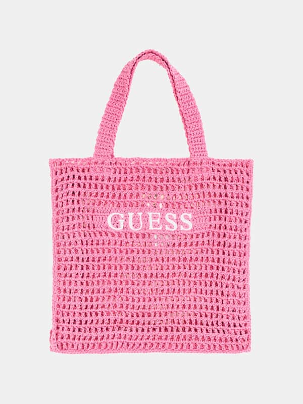 Guess Crochet Beach Bag