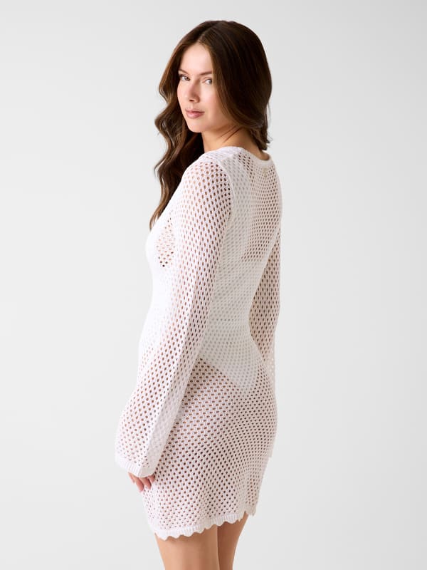  Guess Bodycon Gehäkeltes Kleid 