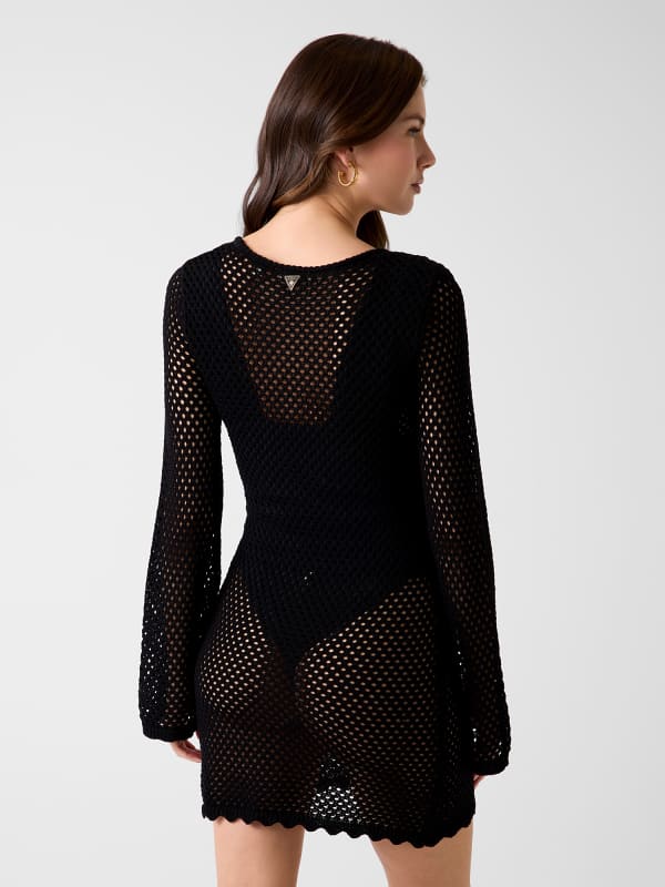  Guess Bodycon Gehäkeltes Kleid 