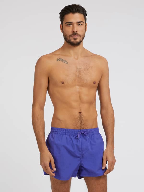 

Короткие Плавки Для Плавания С Небольшим Логотипом