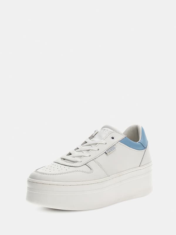 Guess Lifet Genuine Leather Sneaker