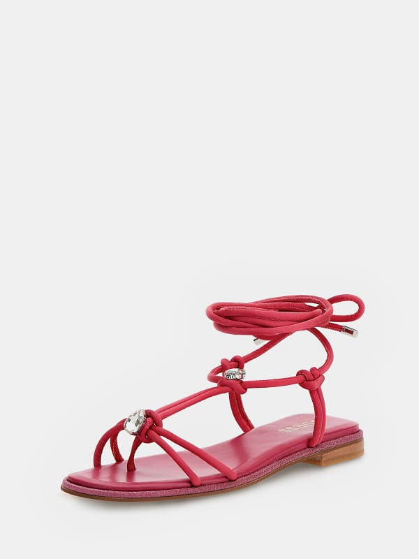 

Босоножки-Вьетнамки «Satien» С Ювелирными Аппликациями