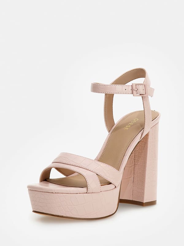 

Босоножки «Zelina» С Принтом С Имитацией Крокодиловой Кожи