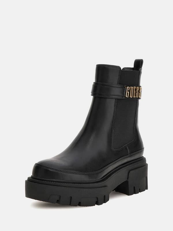 Stiefelette Yelma Logoschriftzug