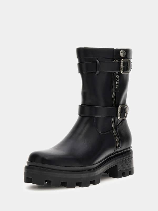 Stivaletto Lynden Fibbie Laterali