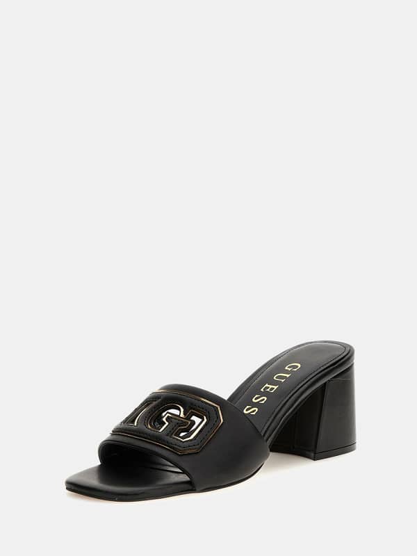 Sandalette Gals Leder-Mix