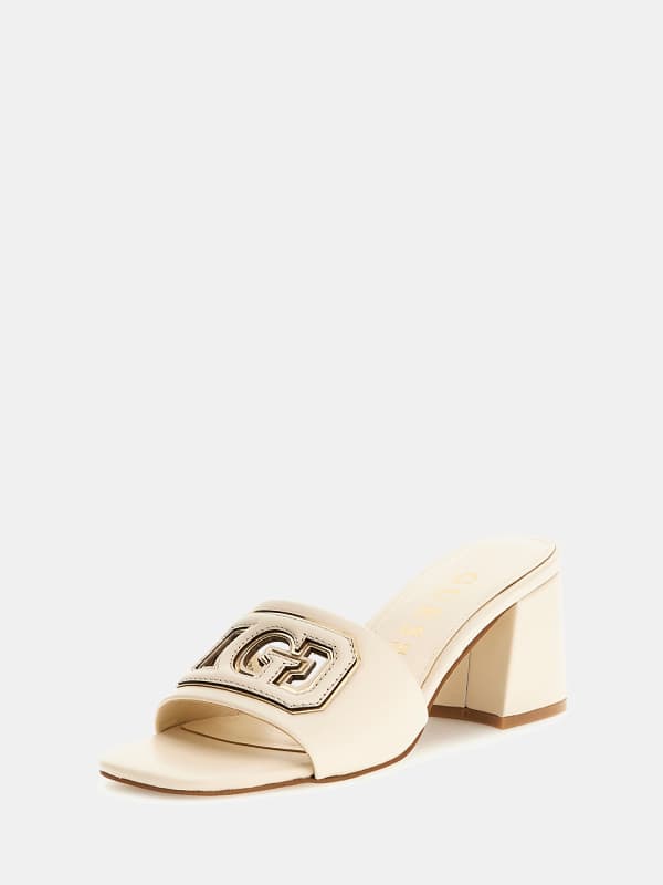 Sandalette Gals Leder-Mix