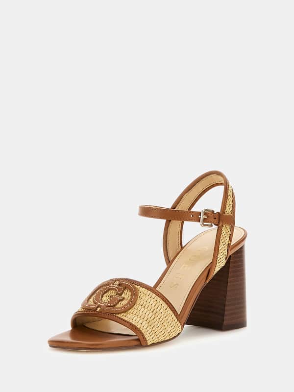 Sandalette Ganika Leder-Mix