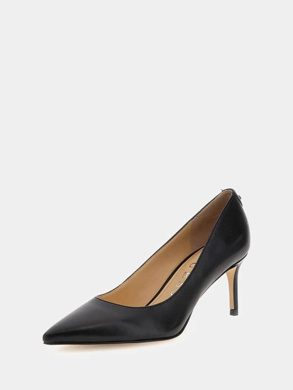 Guess Bravo Genuine Leather Court Shoes