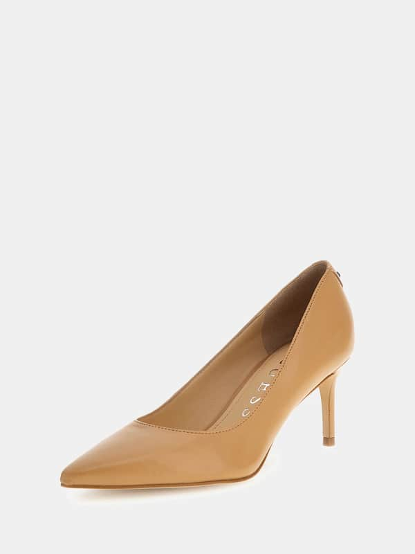 Guess Bravo Genuine Leather Court Shoes